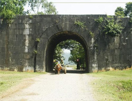 Remains of the ancient citadels in Vietnam