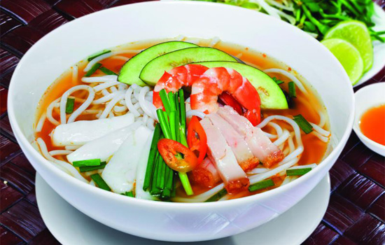 Vermicelli and salted fish