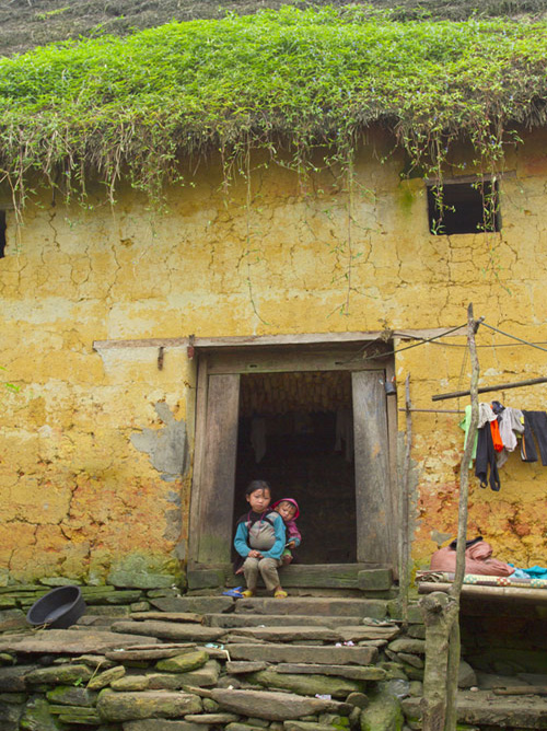 The typical style and the beauty of Ha Nhi ethnic minority people houses