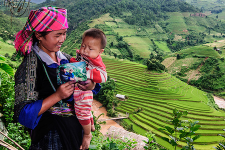Mu Cang Chai terraced field is promoted as a tourism destination