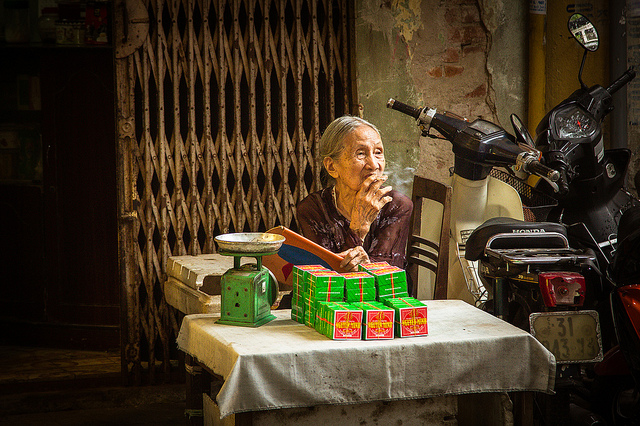 Hanoi Old Street Life