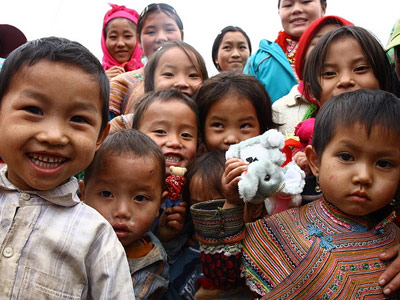The colorful weekend markets of Off Grid Mountain Gem Bac Ha, Vietnam