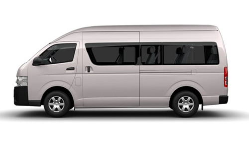 Toyota Hiace Limousine in Laos