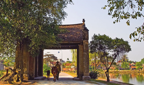 Duong Lam ancient village Duong Lam ancient village