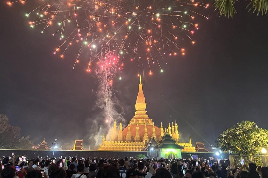 Boun That Luang, festival à Vientiane