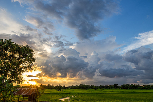 Chase the sunset while trekking in Luang Namtha