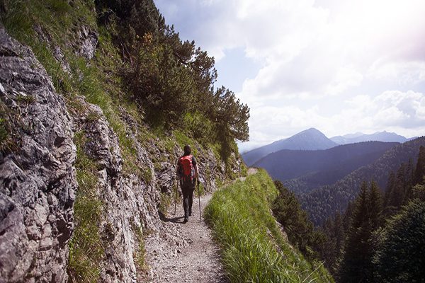 Carry all your things in a backpack and go!