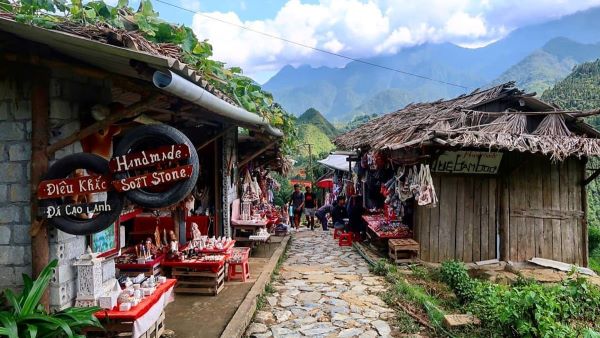 Cat Cat village in Sapa, Vietnam