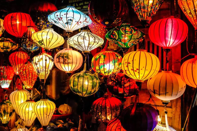 Dazzling lanterns in Hoi An