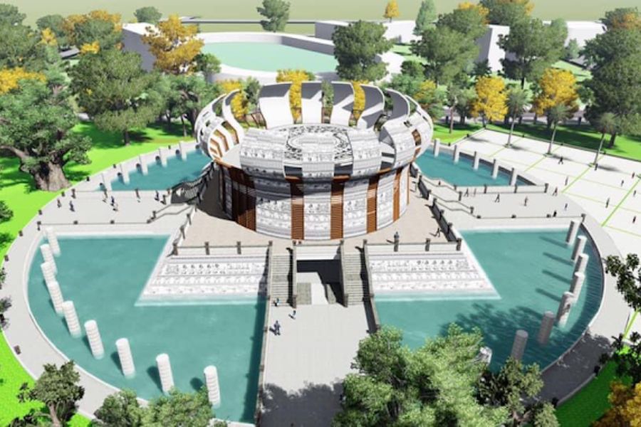 Temple des Rois Hùng à Binh Thuy, Can Tho