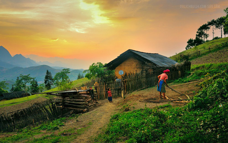 Trekking Bac Ha – Ha Giang, Visit Khau Lan – Lang Tan Hill tribe villages