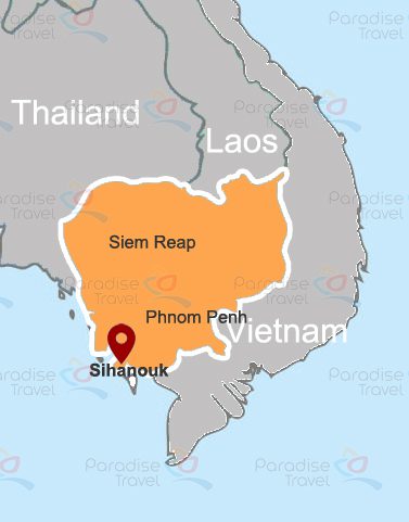 Cambodia Places To Visit Activities And Things To Do Indochina Map Cambodia 