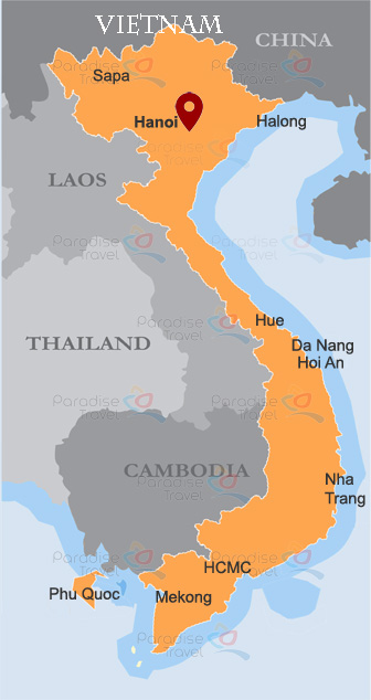 hanoi carte