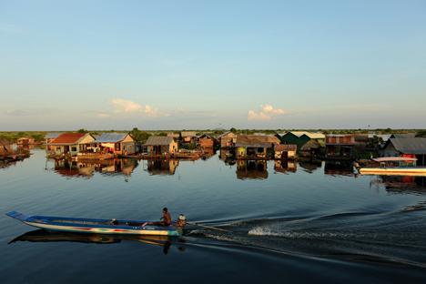 Phnom Penh to Siem Reap Cruise