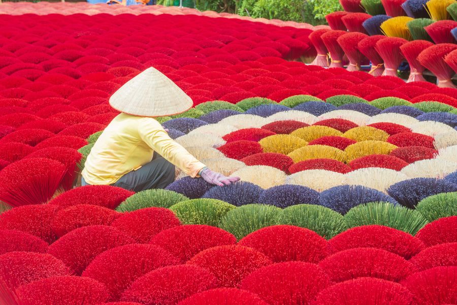 Village d'encens de Thuy Xuan, village artisanal traditionnel près de Hué