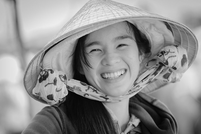 Vietnamese's warm smile
