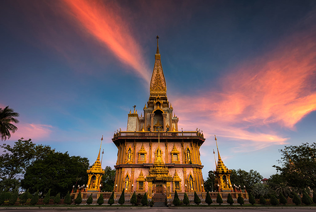 Wat Chalong - the landmark of Phuket